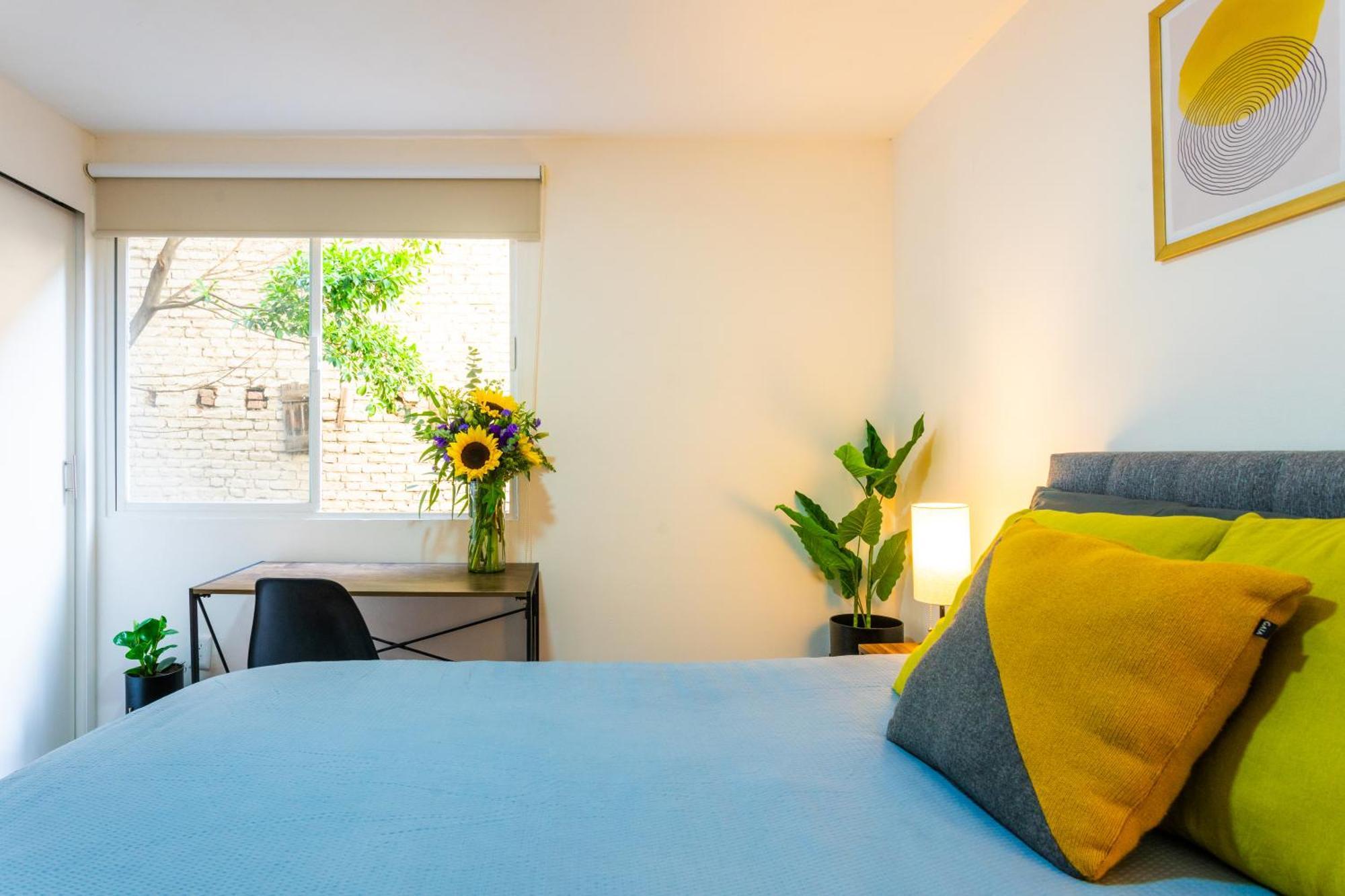 Pensión Private #3 In A 4 Bedroom In Roma Norte,
